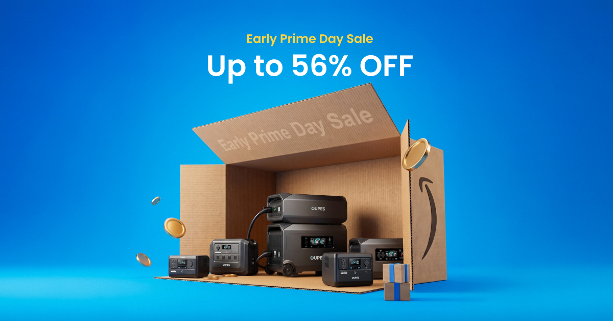 OUPES Early Prime Day & Prime Day Sale: Save Up to 56% and Upgrade Your Backup Power Setup Early