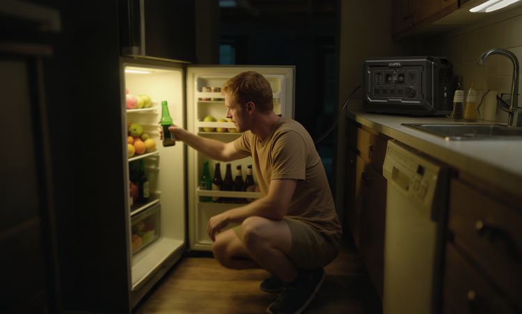 How Long Can OUPES Mega Power Stations Run Different Types of Refrigerators?