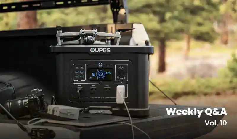 OUPES Weekly Q&A Vol. 10: Wind Charging, Battery Lifespan & MPPT Tips