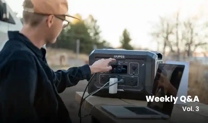 OUPES Weekly Q&A Vol. 3: Mega Series Battery Safety, Usage & Care Guide