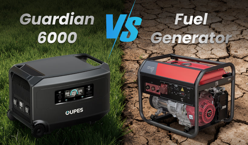 Portable Power Station vs. Traditional Fuel Generator : Is the Guardia