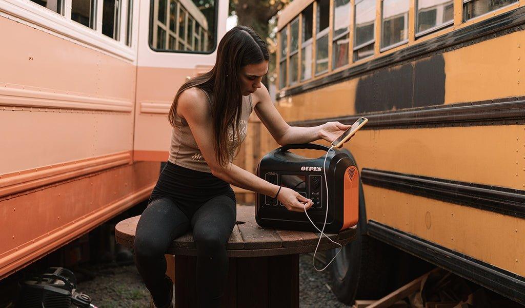 camping power bank- solar power kit-Solar Power Station