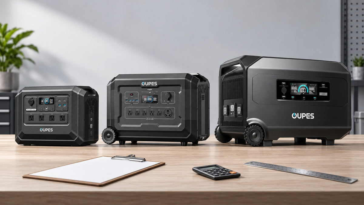 How Do You Create a Fair Comparison Chart for Portable Power Stations?