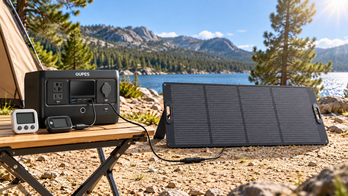 How Does Solar Input Power Affect Charging Speed?