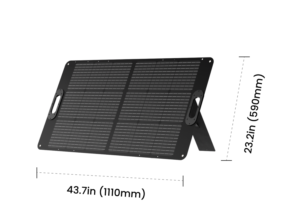 OUPES 100W Solar Panel