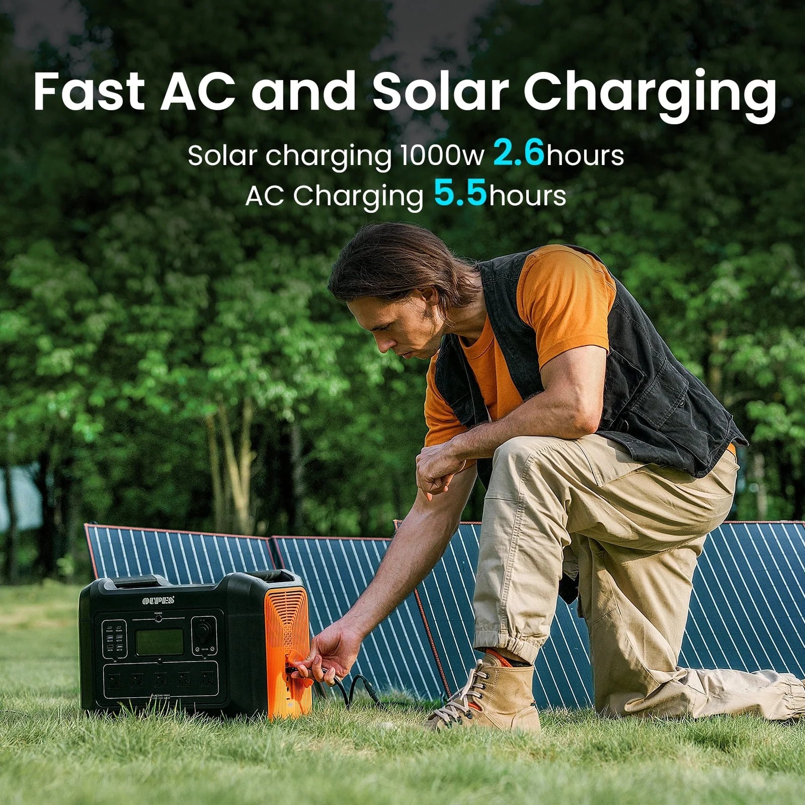 (Refurbished) OUPES 2400W, 2232Wh Portable Power Station