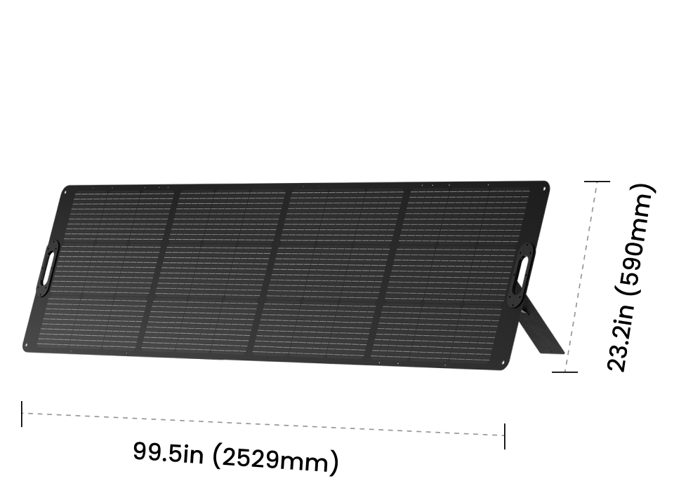 OUPES 240W Solar Panel
