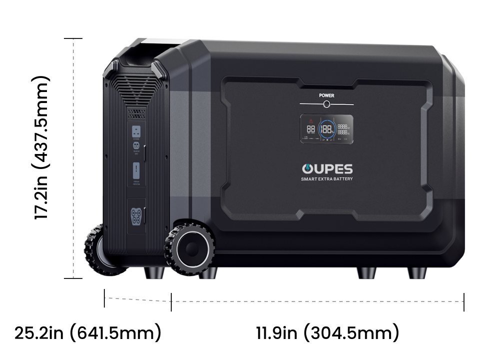 Mega5 power station with B5 Extra Battery