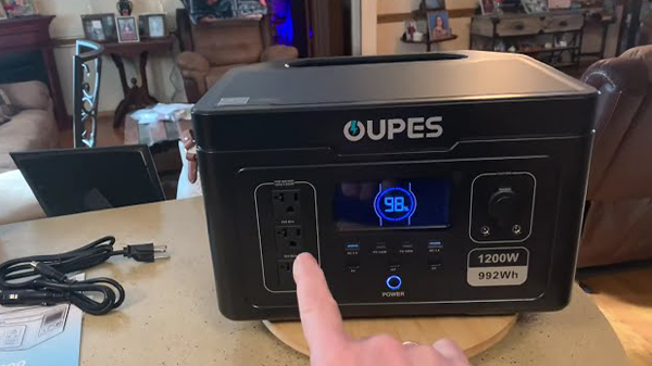 OUPES EXODUS 1200 Solar Power Station, The Newest STAR ON TOP! "BIG POWER" in a "Small Box"