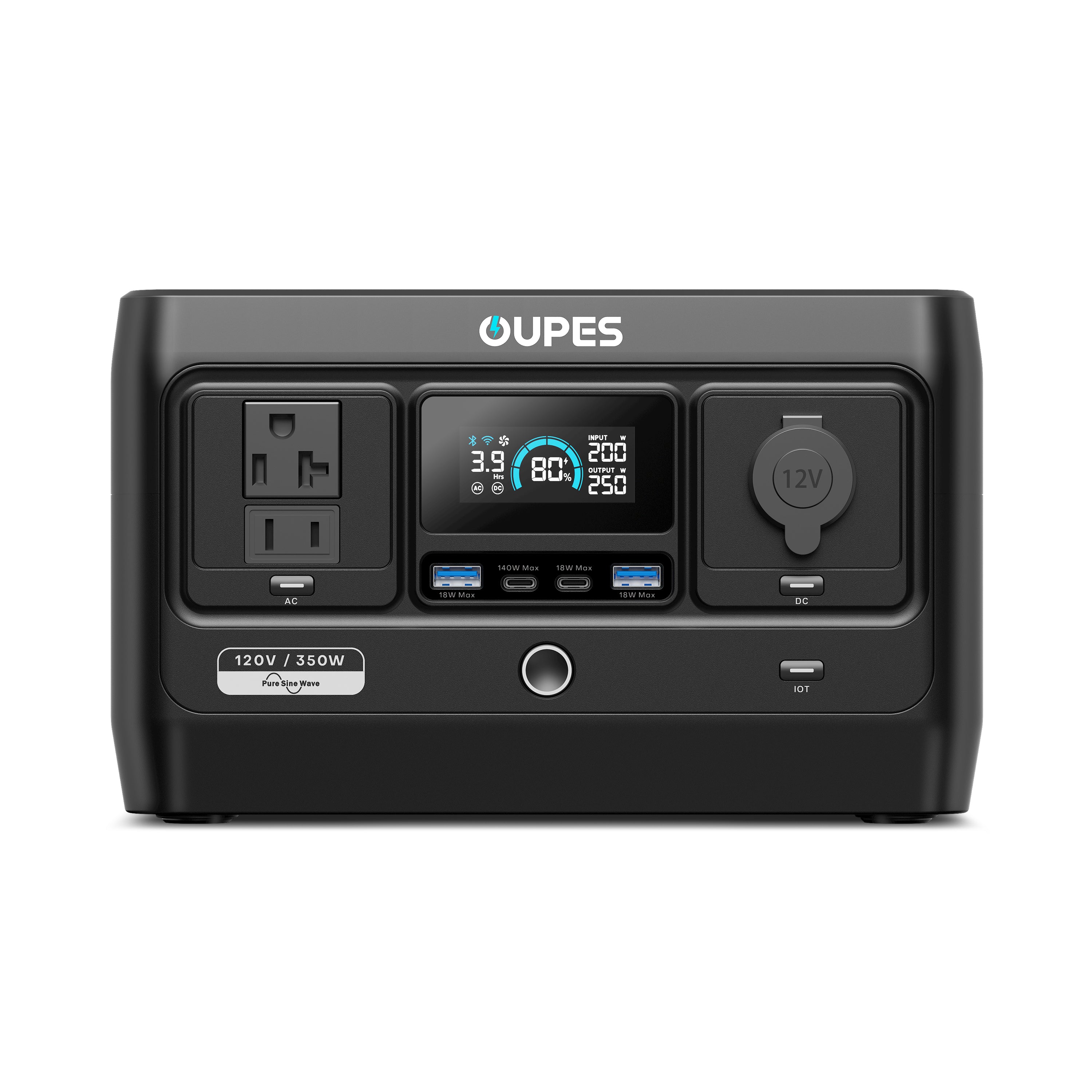OUPES Exodus 350 Portable Power Station | 350W 288Wh