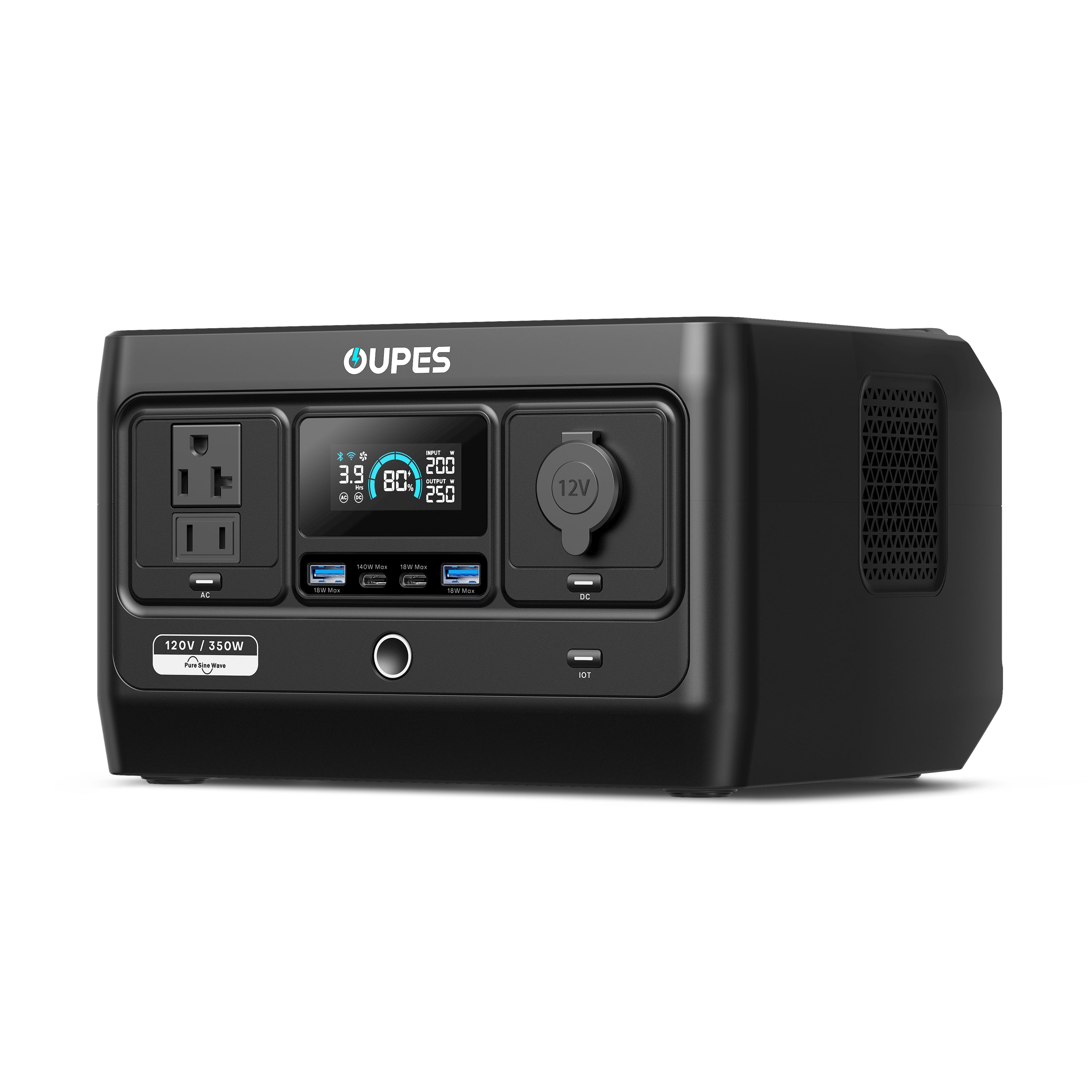OUPES Exodus 350 Portable Power Station | 350W 288Wh