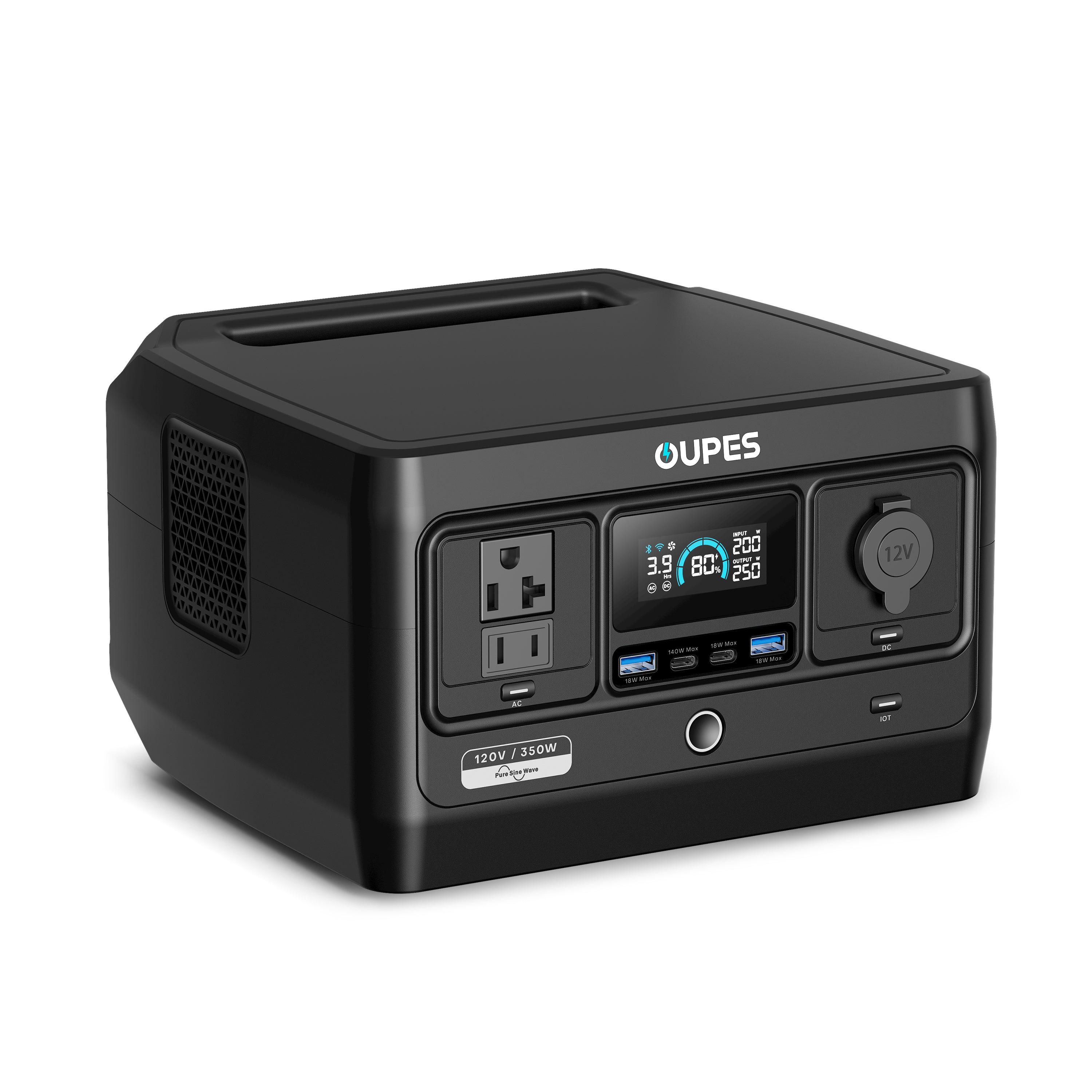OUPES Exodus 350 Portable Power Station | 350W 288Wh