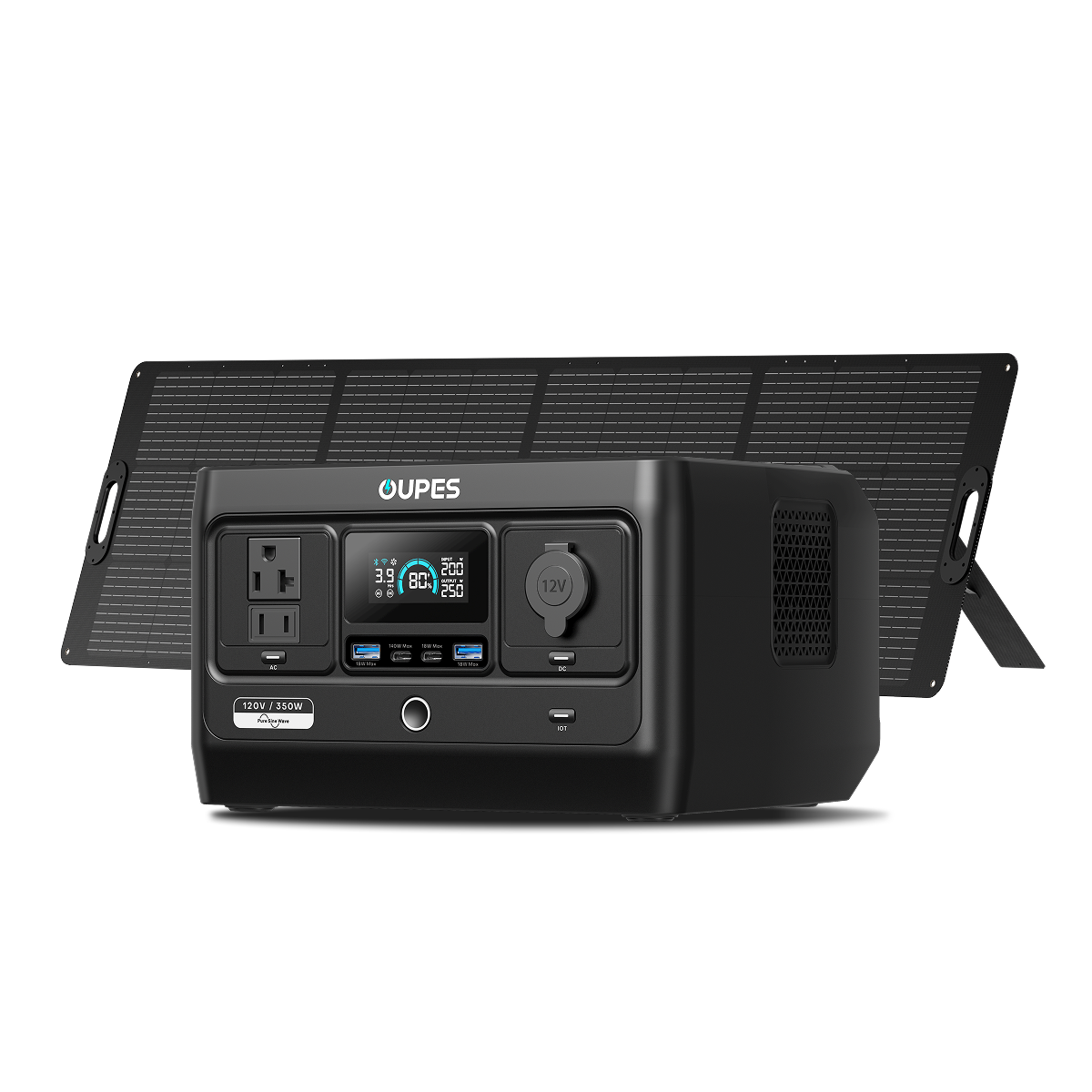 OUPES Exodus 350 Portable Power Station | 350W 288Wh