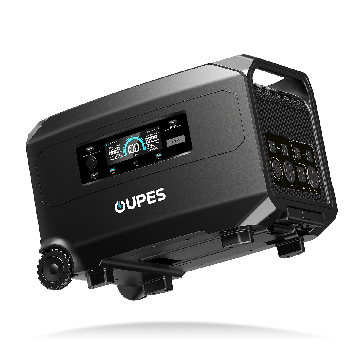OUPES Guardian 6000 V2 + G5 Extra Battery + 2*240W Solar Panel | Solar Generator Kit