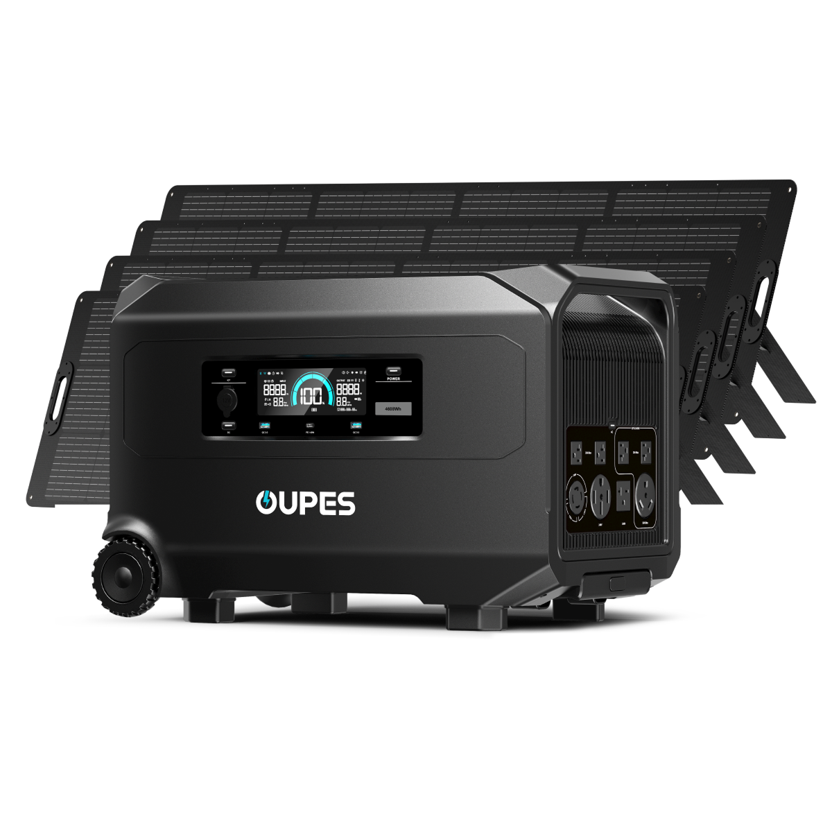 OUPES Guardian 6000 V2 + 4*240W Solar Panel | Solar Generator Kit