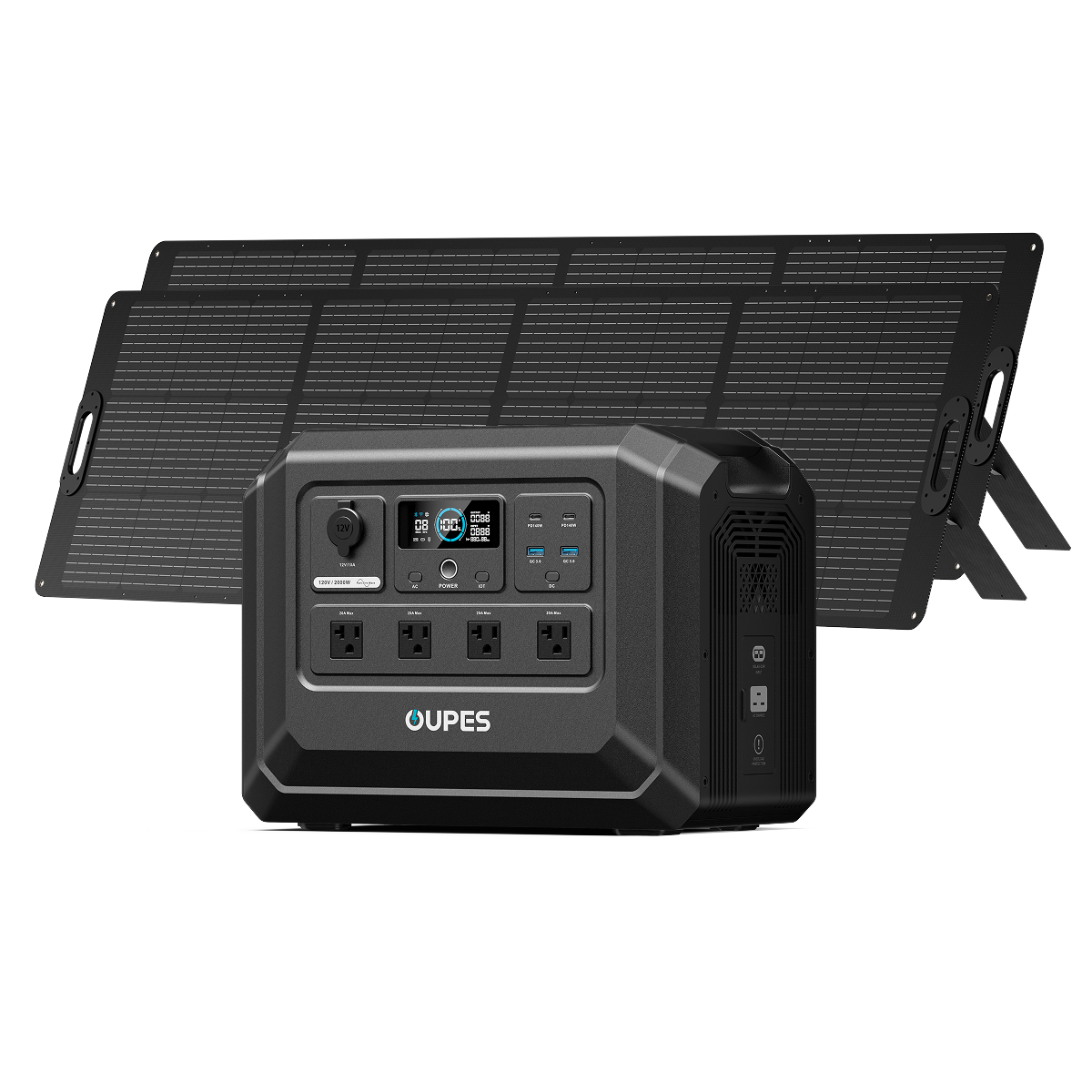 NEW OUPES Mega 1 Lite Home Backup & Portable Power Station | 2000W 1024Wh