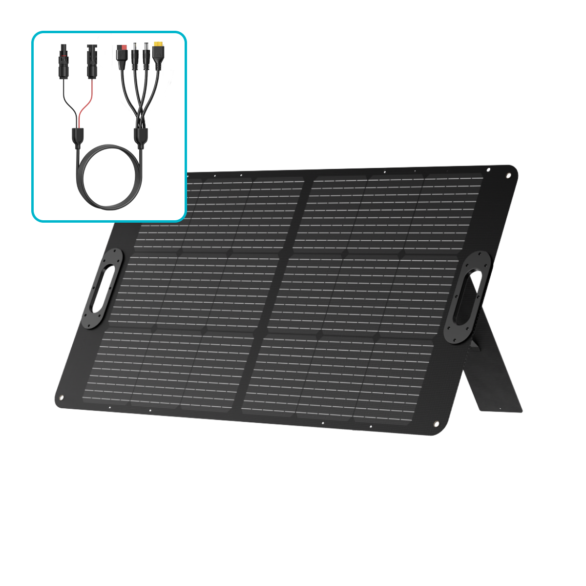 100W Portable Solar Panel - OUPES