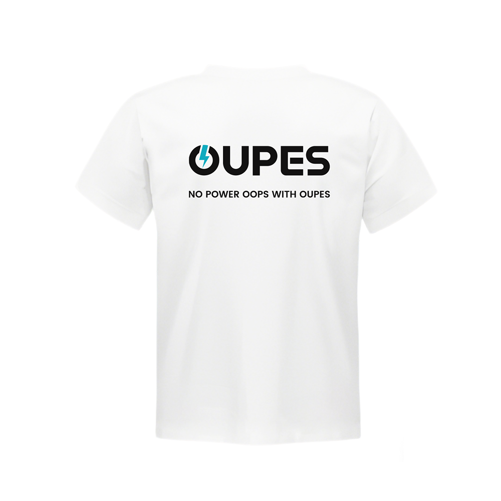OUPES T-Shirt | White XL