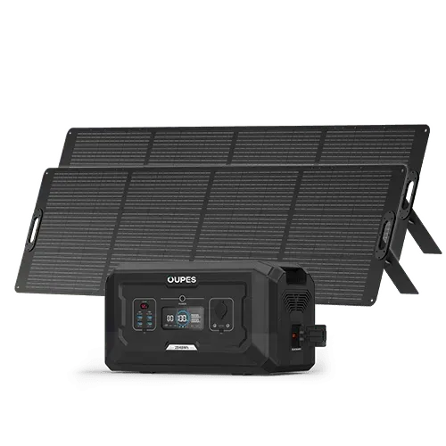 B2 Extra Battery + 2*240W Solar Panel | Solar Generator Kit