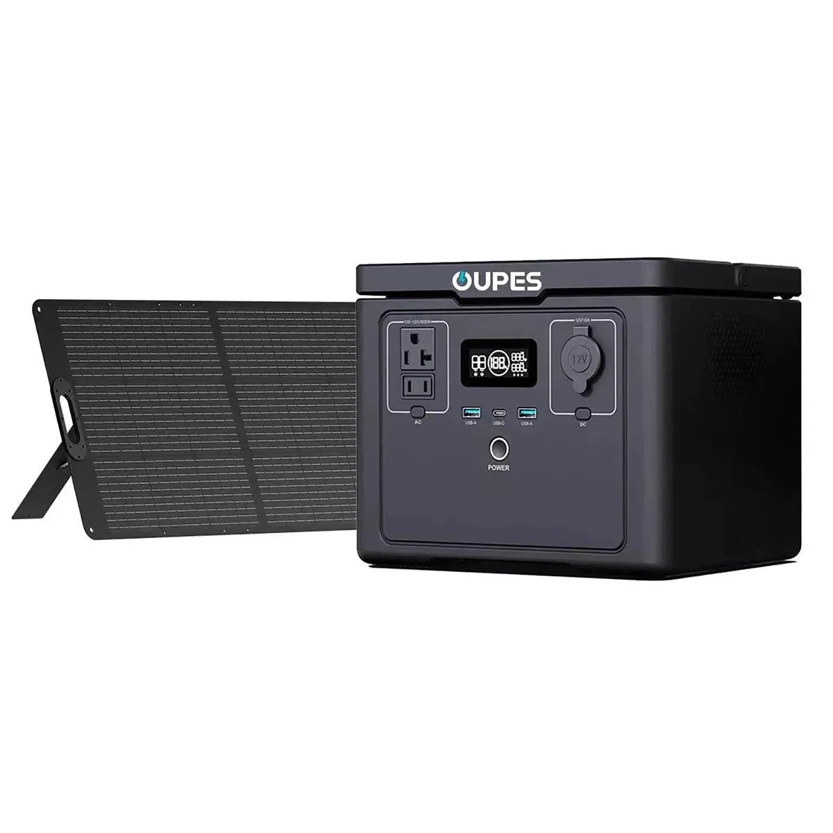 (Sold Out) Exodus 600 Plus + 240W Solar Panel | Solar Generator Kit
