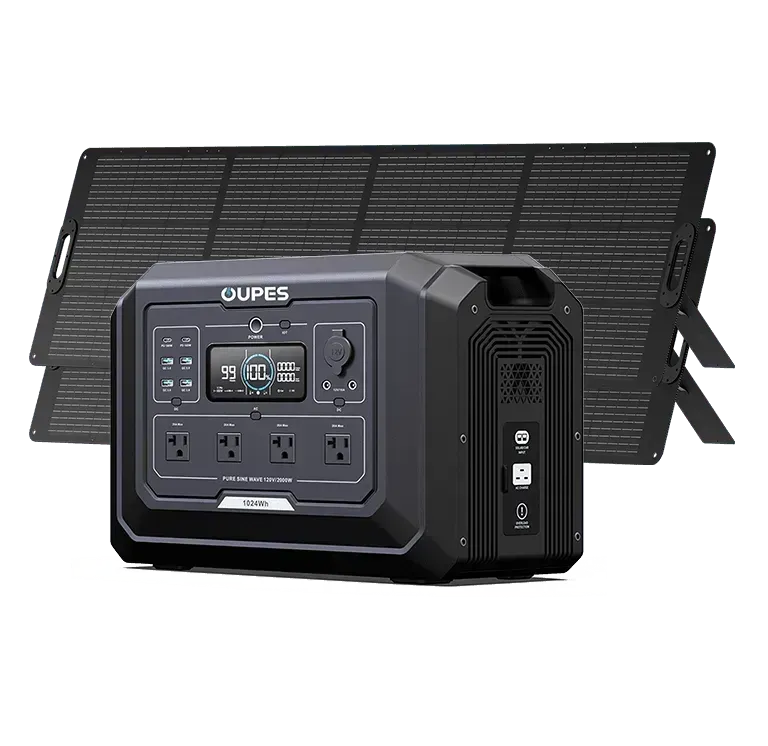 OUPES Mega 1 Home Backup & Portable Power Station | 2000W 1024Wh