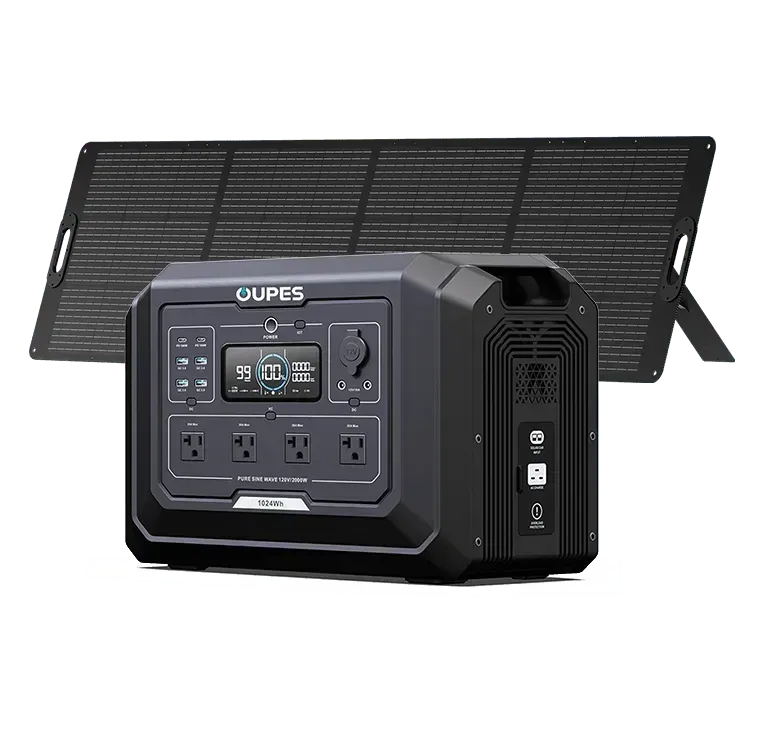 OUPES Mega 1 Home Backup & Portable Power Station | 2000W 1024Wh