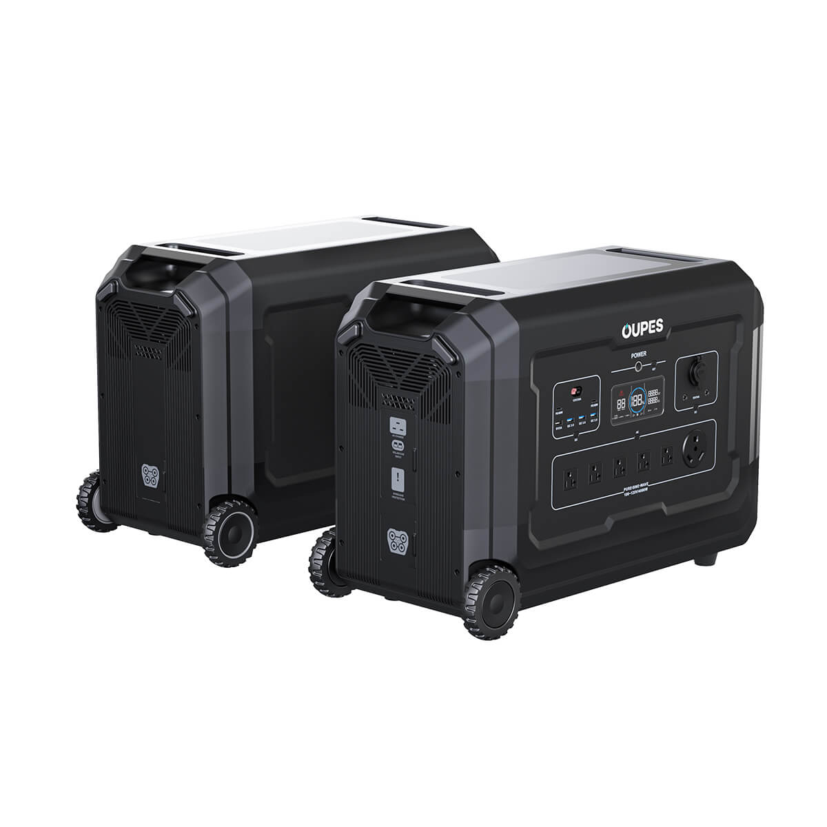 OUPES Mega 5 Home Backup & Portable Power Station | 4000W 5040Wh - OUPES