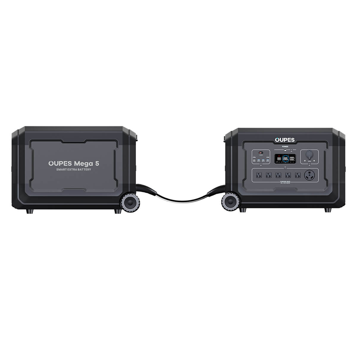 OUPES Mega 5 Home Backup & Portable Power Station | 4000W 5040Wh - OUPES