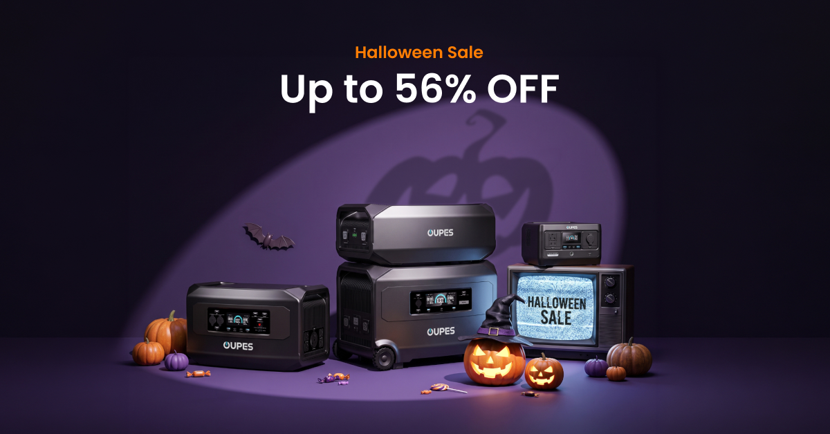 OUPES Halloween Sale: Save Up to 56% on Power for Home and Outdoor Adventures