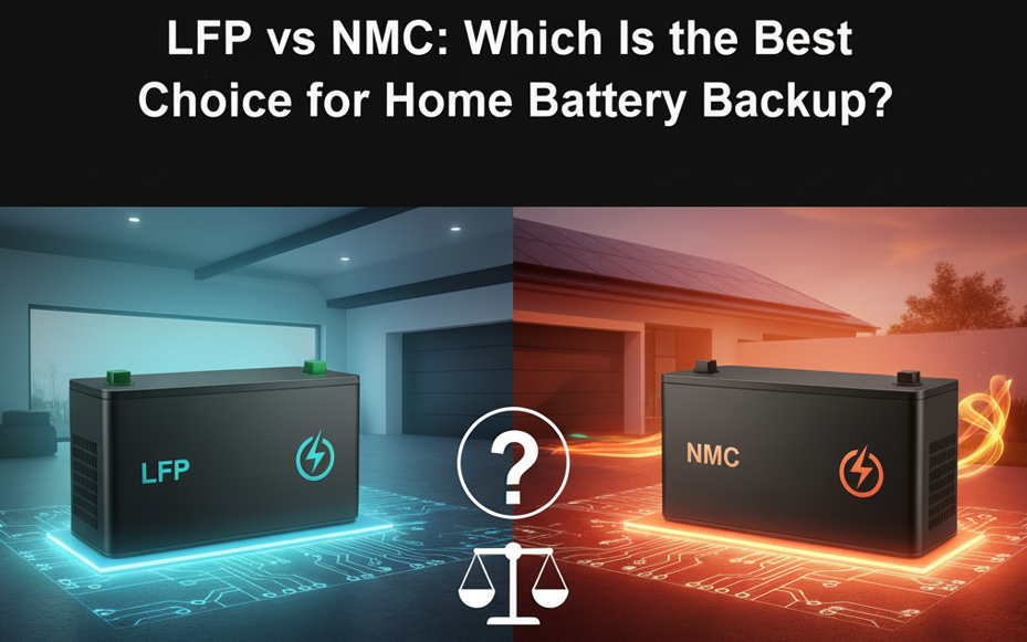 LFP vs NMC: Which Is the Best Choice for Home Battery Backup?