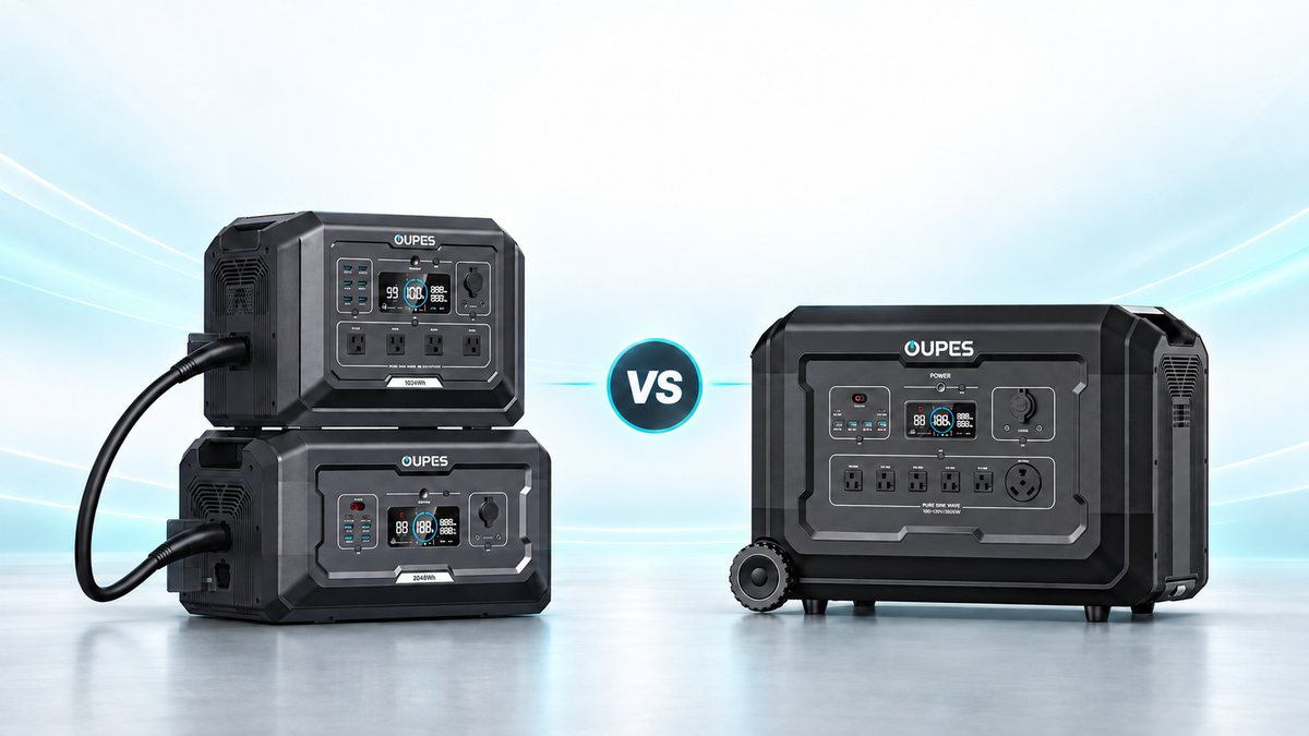 OUPES Mega 1 + B2 vs. Mega 3: Which 3,072Wh Power Solution Is Right for You?