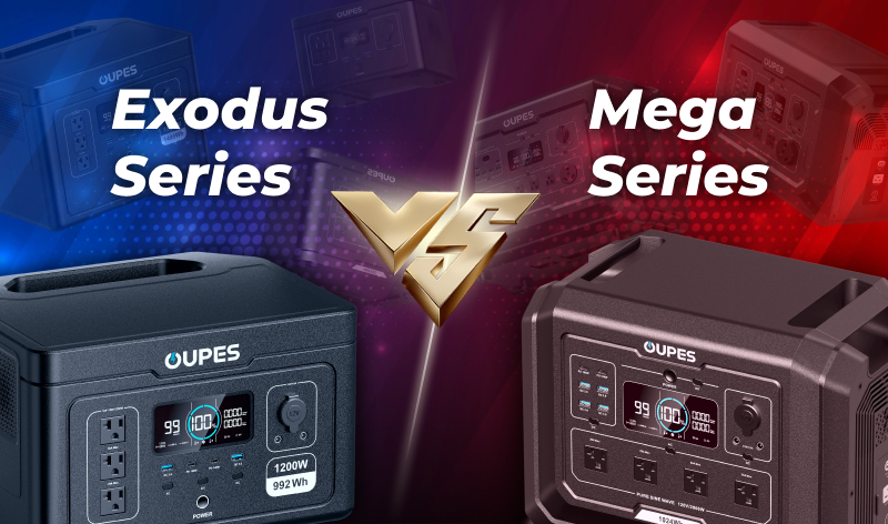 OUPES Power Station Comparison/Buyers Guide: Mega VS. Exodus Series