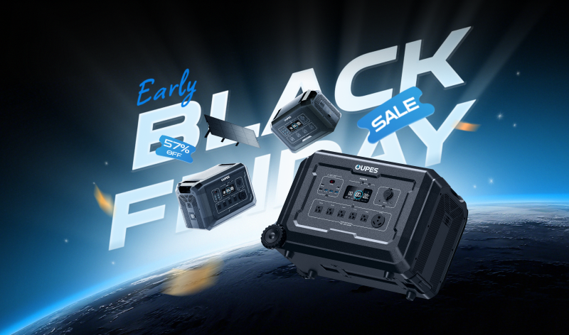 Solar Generator Early Black Friday Deals 2025: Power Up Your Life with OUPES Mega Series