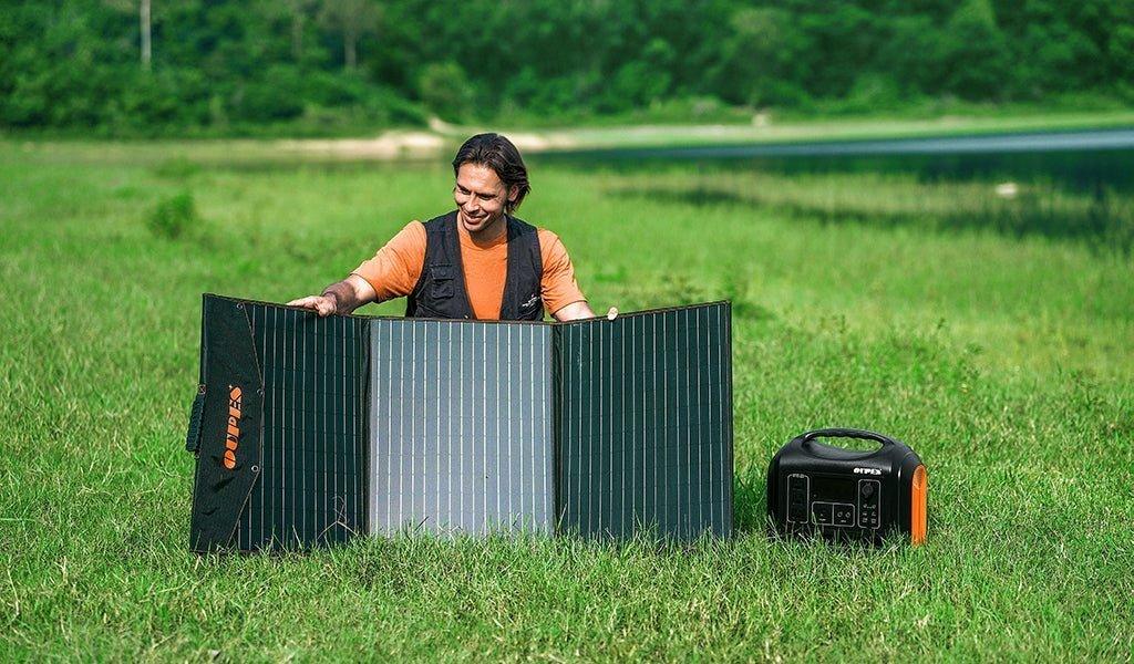 oupes 2400 solar generator- power supply