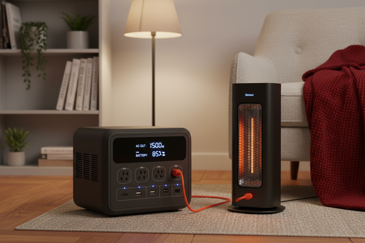 Can I Power a Space Heater with a Portable Power Station?