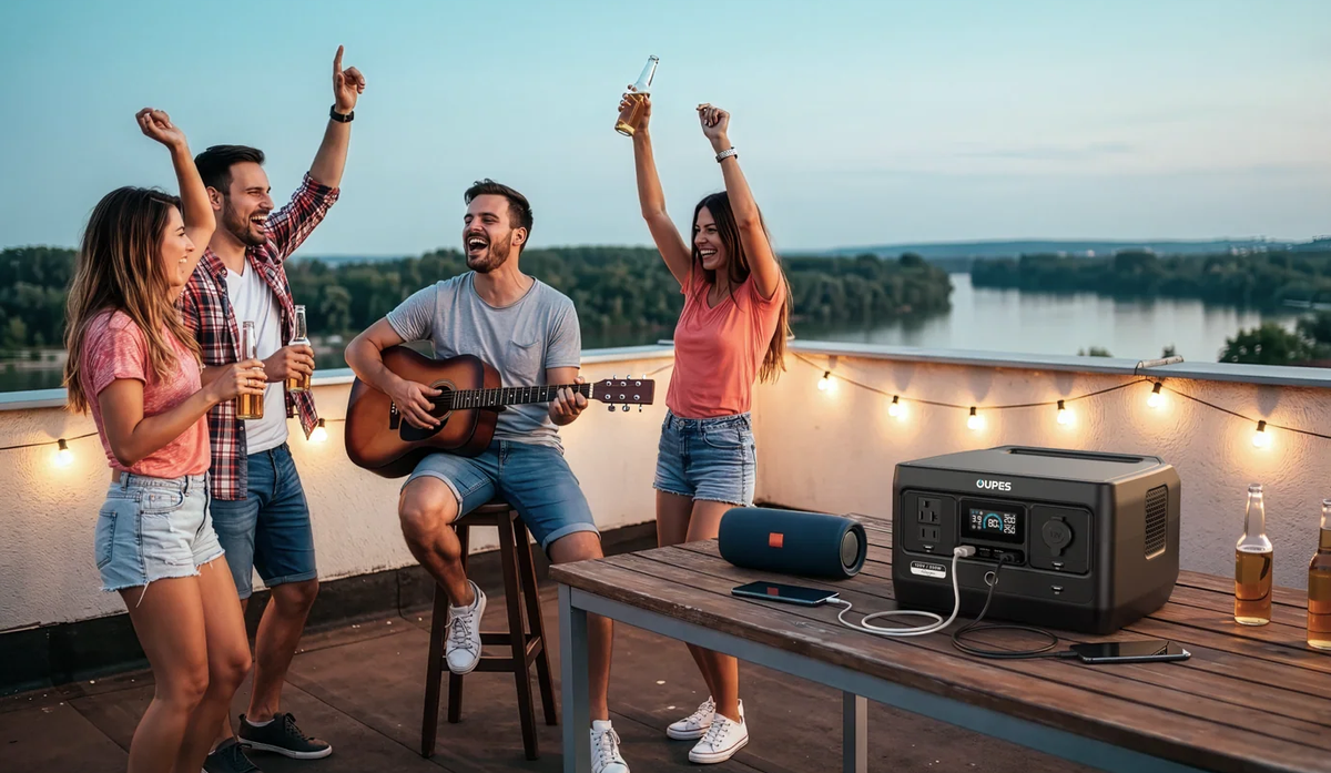 OUPES Exodus 350: Portable Power Designed for Lightweight Travel and Fast Solar Recharging