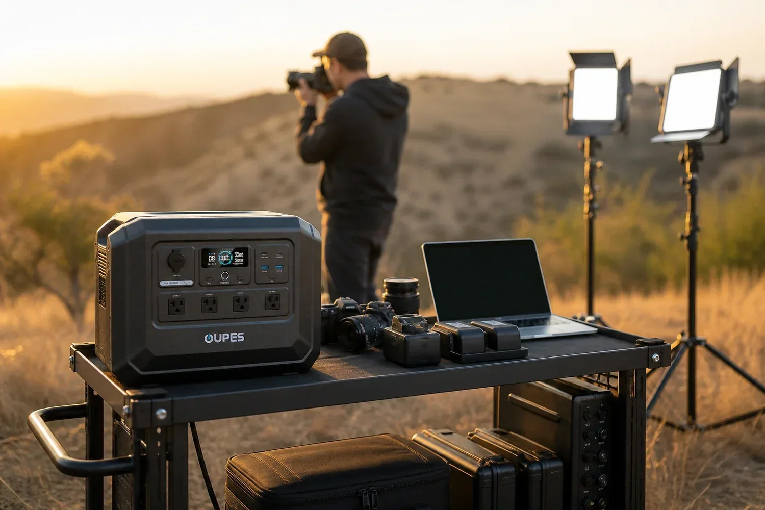Portable Power Stations for Photography: Cameras, Lights, and Laptops