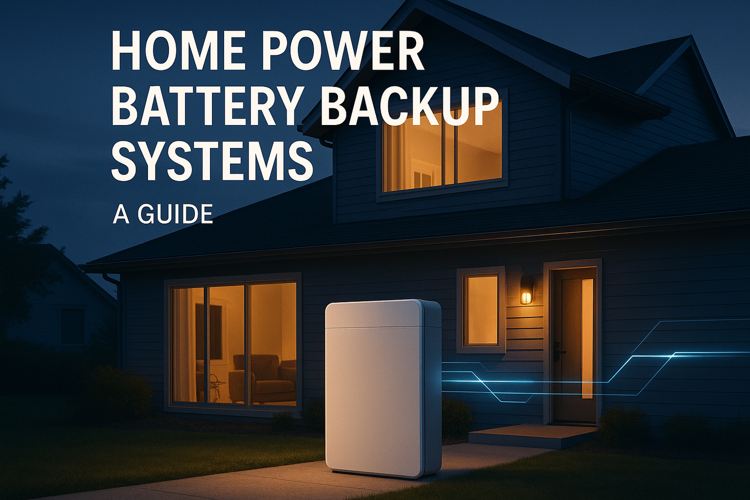 Home Power Battery Backup: Your Complete Guide