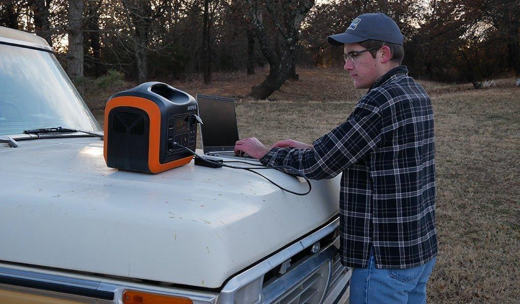 portable power station-solar generator-working time