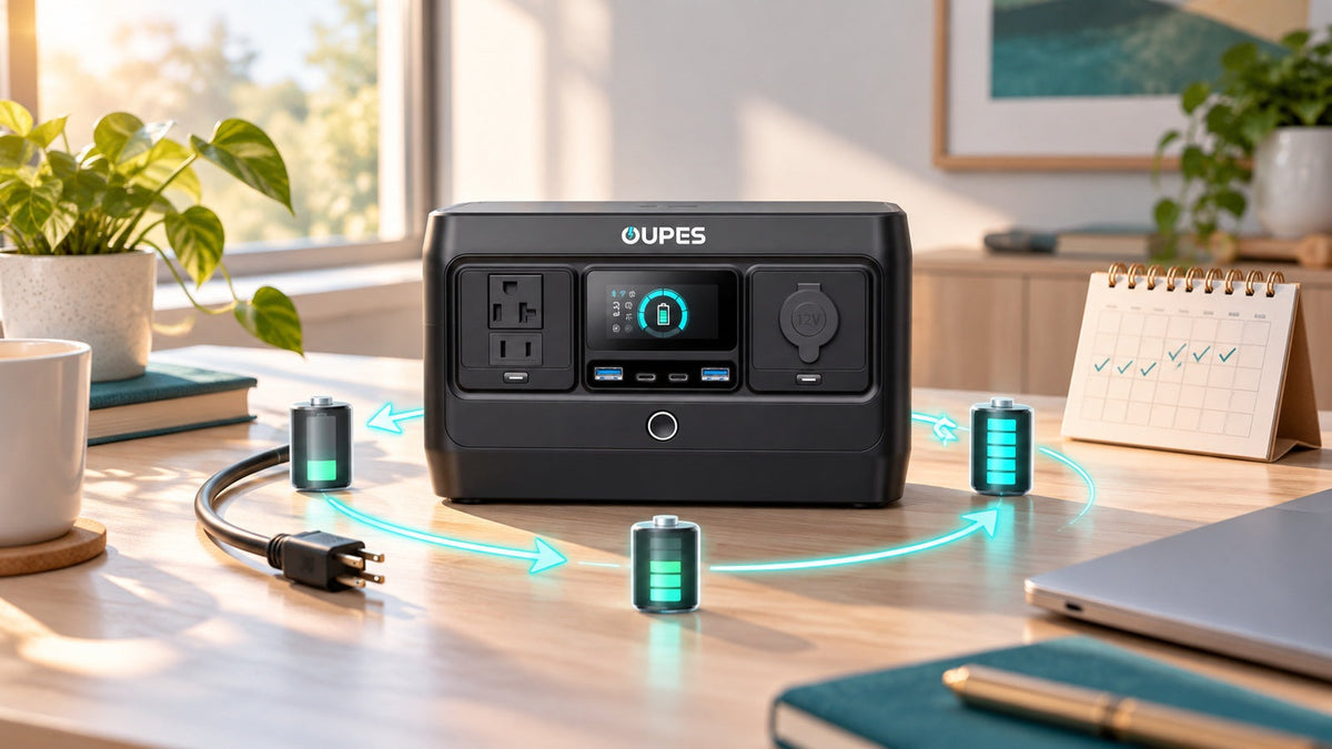 What Do Battery Cycle Counts Mean for a Portable Power Station?
