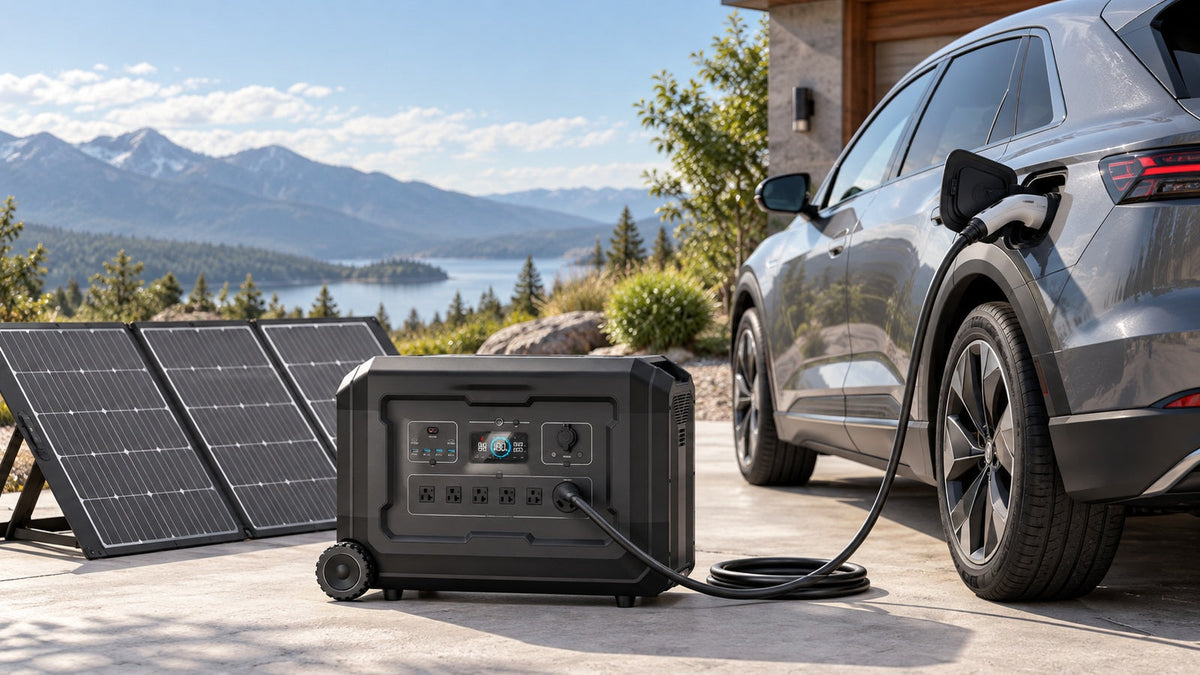 Can a Solar Generator Charge an Electric Vehicle?