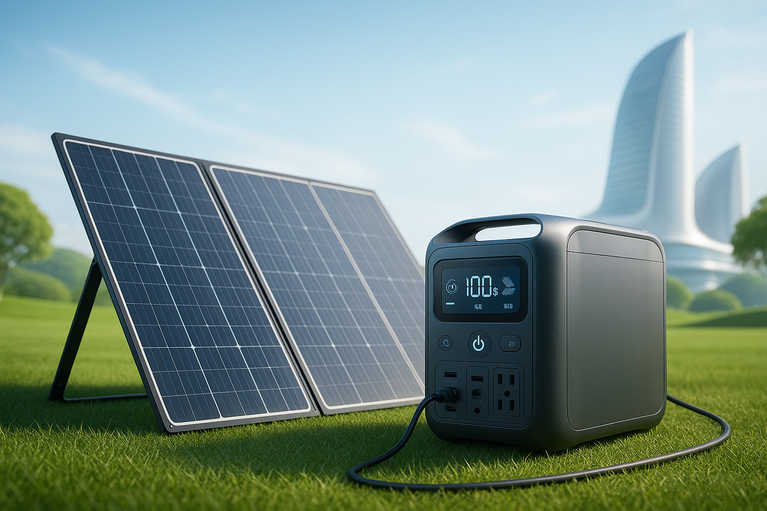 Solar Powered Generator: The Future of Clean, Reliable Energy
