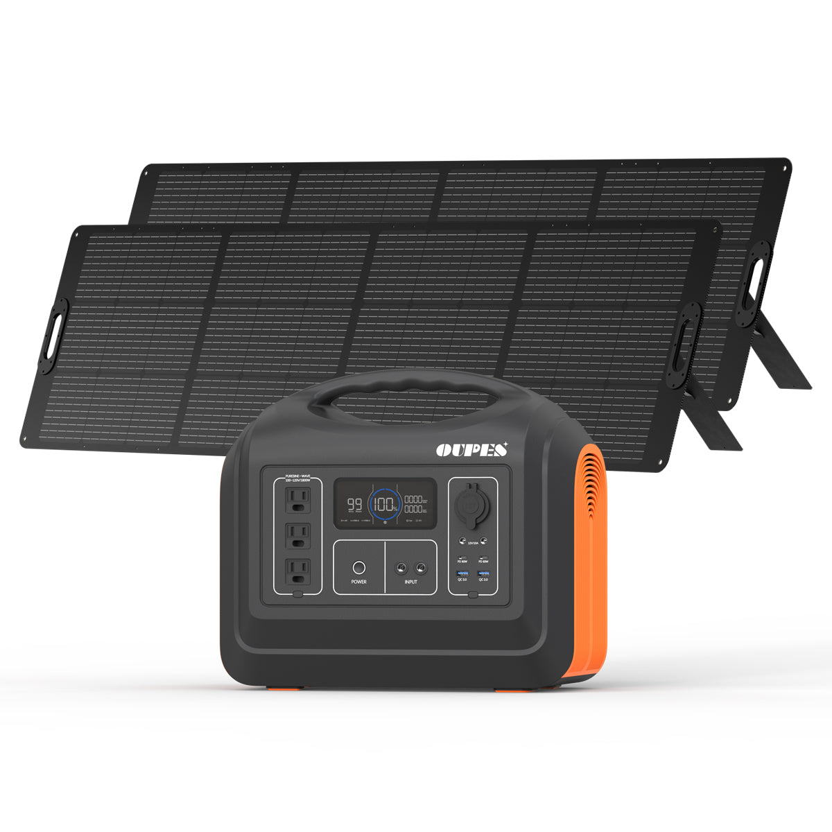 OUPES 1800 Portable Power Station | 1800W 1488Wh