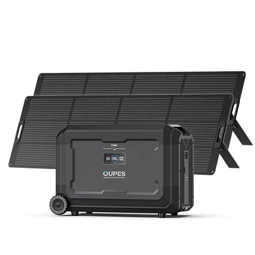 B5 Extra Battery + 2*240W Solar Panel | Solar Generator Kit