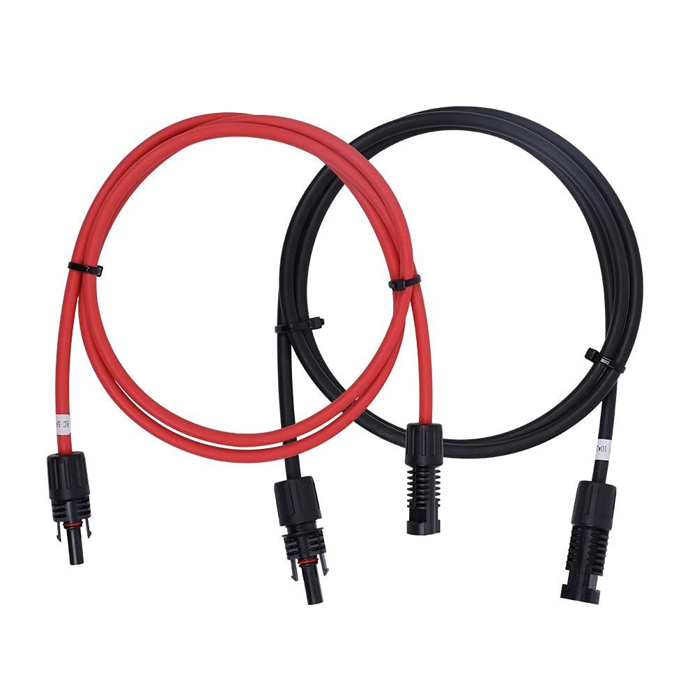 20ft 12AWG Solar Panel Extension Cables