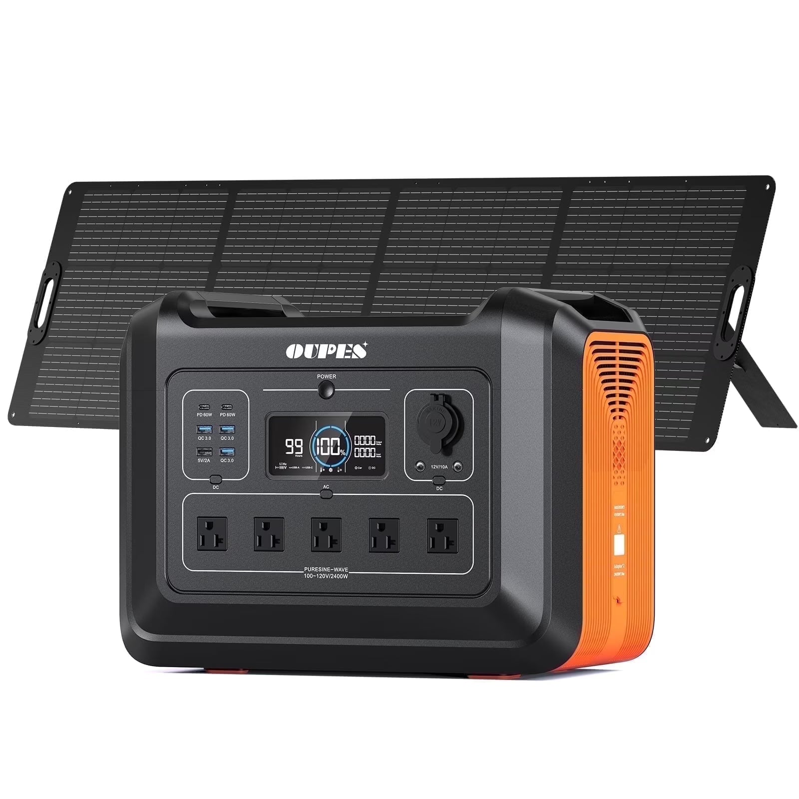 (Refurbished) OUPES 2400W, 2232Wh Portable Power Station
