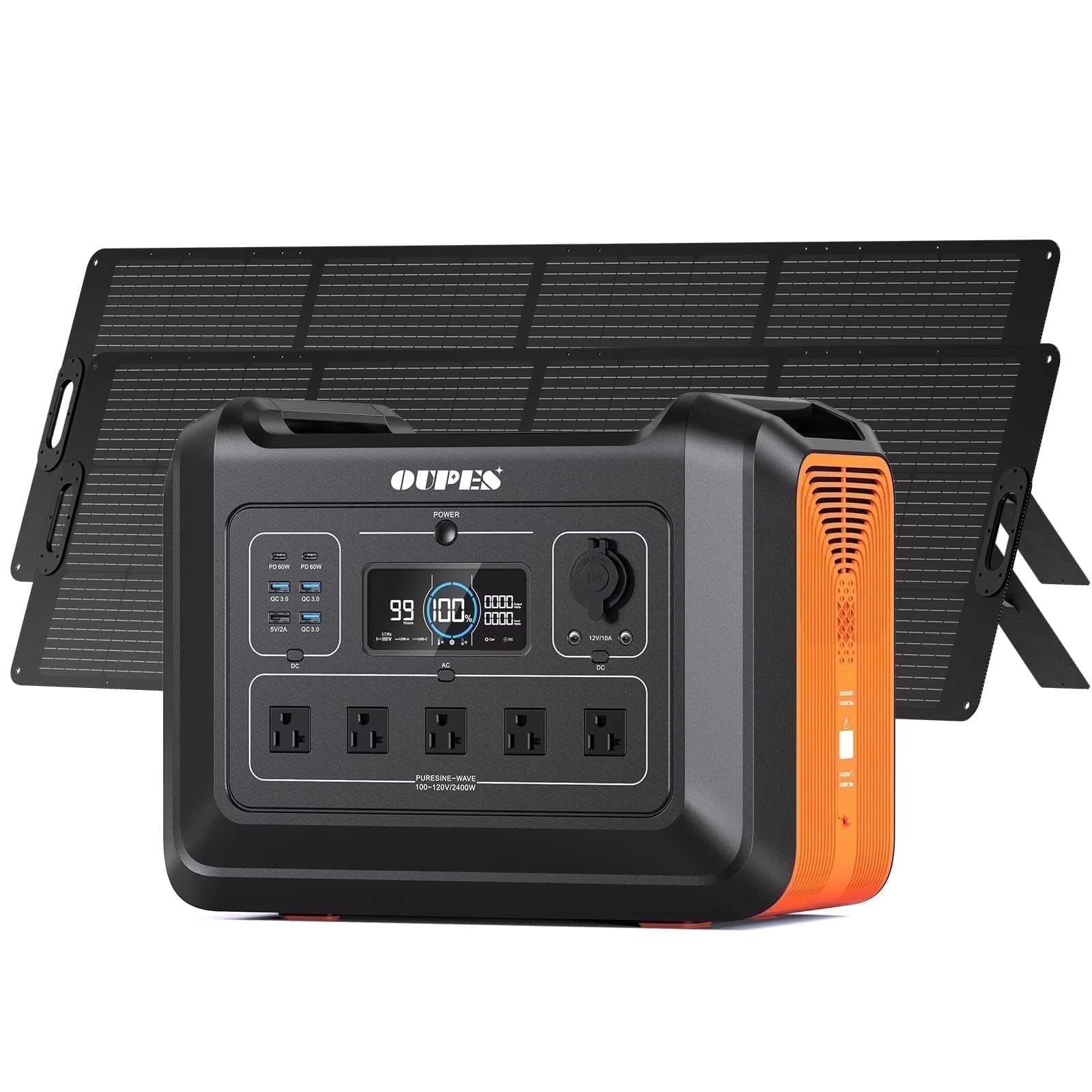 (Refurbished) OUPES 2400W, 2232Wh Portable Power Station