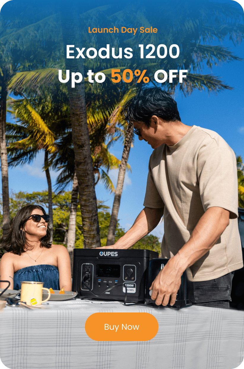 Give UP 50%OFF for Exodus 1200W Power Station