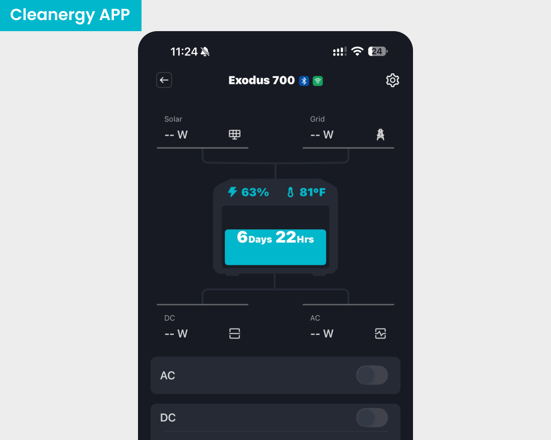Guardian 6000 app control