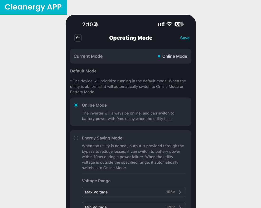Guardian 6000 app control